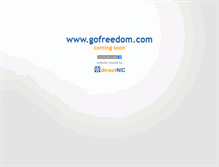 Tablet Screenshot of gofreedom.com